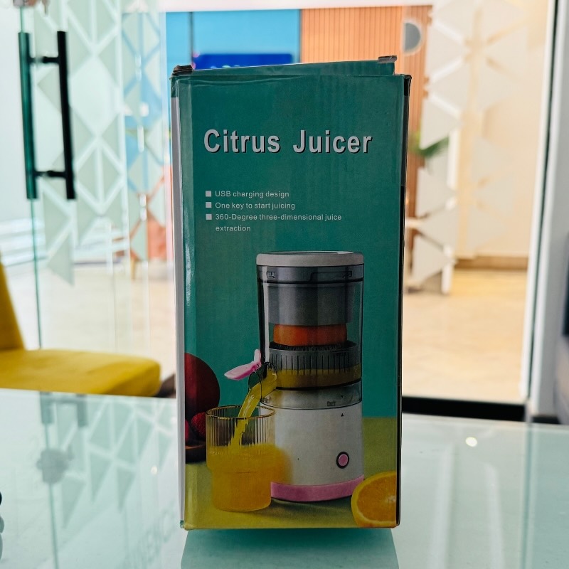 Portable Electric Citrus Juicer | USB Rechargeable Hands-Free Fruit Extractor for Fresh Juice Anywhere - Image 9