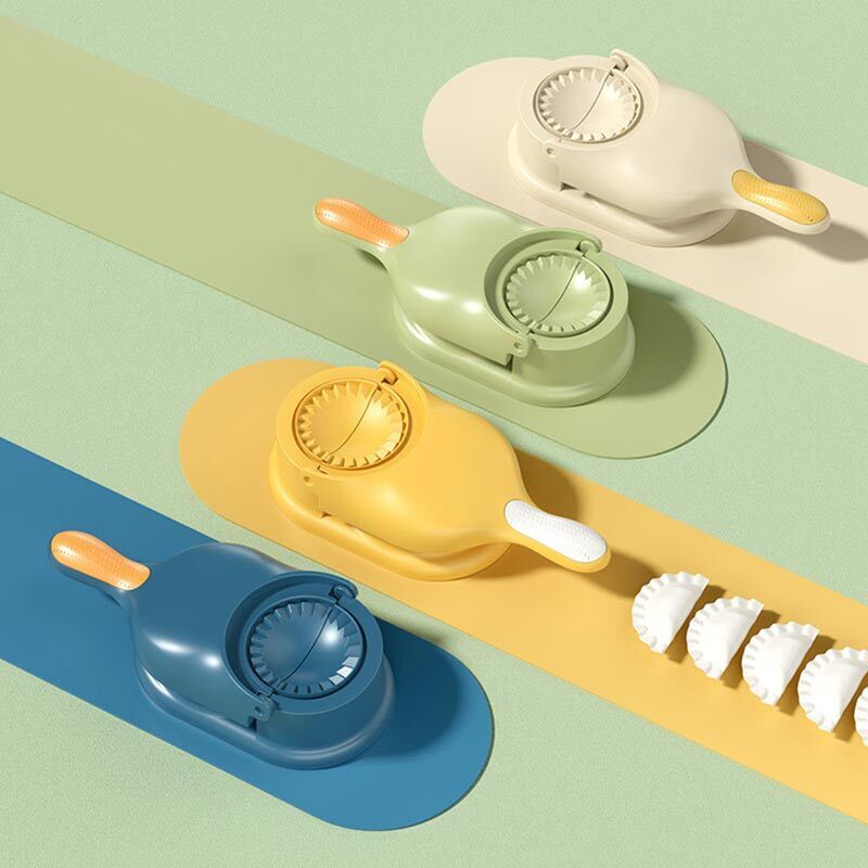 2 In 1 Dumpling Maker | Samosa Maker Without Box | Random Colors - Image 8