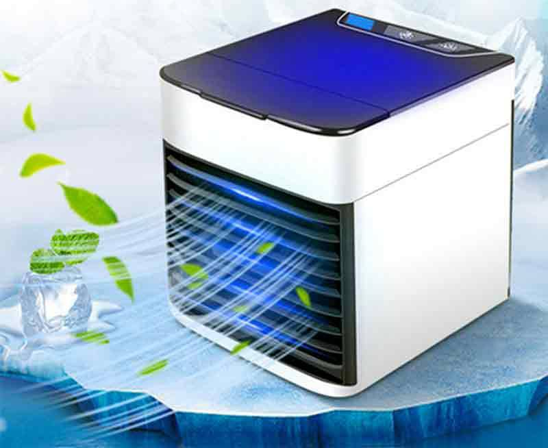 Arctic Air Ultra 3-in-1 Mini USB Portable Air Cooler | Personal Evaporative AC with LED Night Light for Home Office Travel