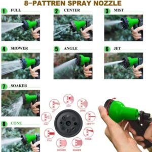 Magic Expandable Hose Pipe 50FT | Lightweight, Tangle-Free with 7-Mode Spray Gun