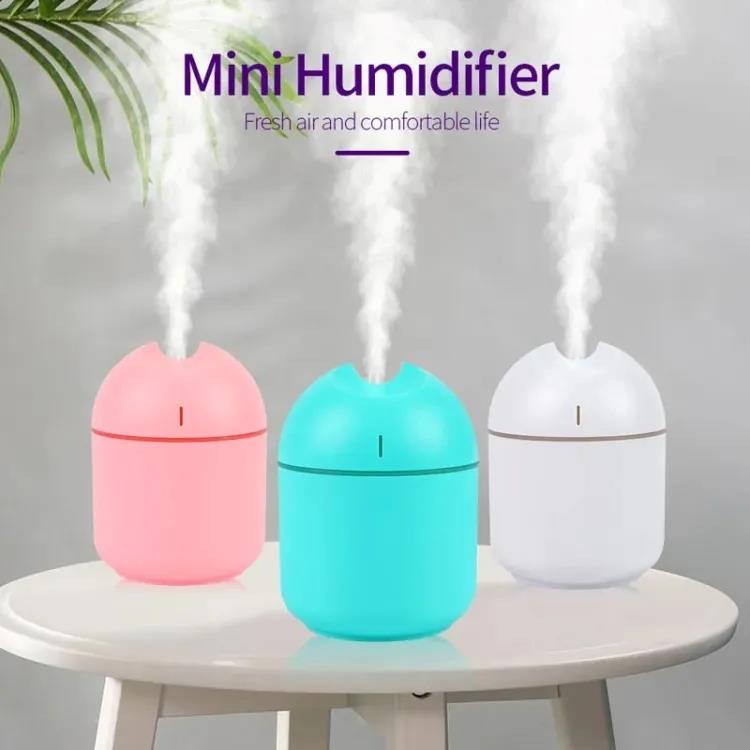 Humidifier With Warm Led Outline | USB Portable Air Humidifier | For Home, Office & Car Mist Air Fresheners - Image 4