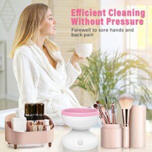 Electric Makeup Brush Cleaner Machine - Automatic |  USB Rechargeable & Gentle on Bristles | Random Color