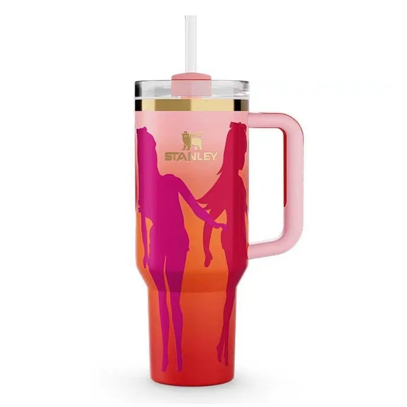Pink Barbie Stanlay Tumbler | H2.0 Tumbler 1.18L Limited Edition Double Wall Vacuum Insulated - Image 4