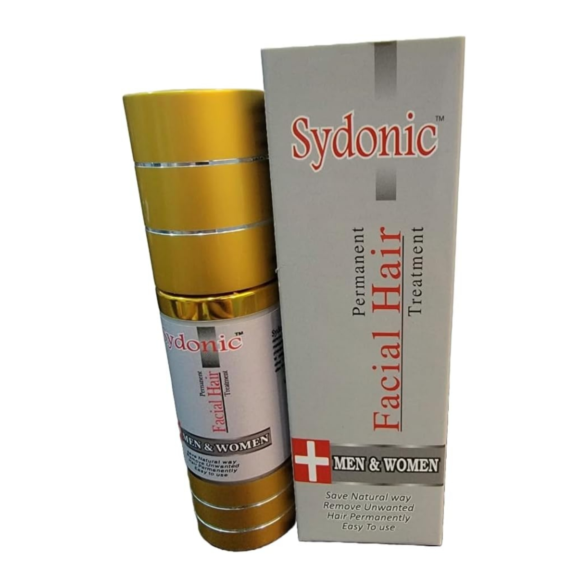 Sydonic Permanent Facial Hair Removal Cream | For Men & Women | Smooth & Painless - Image 4